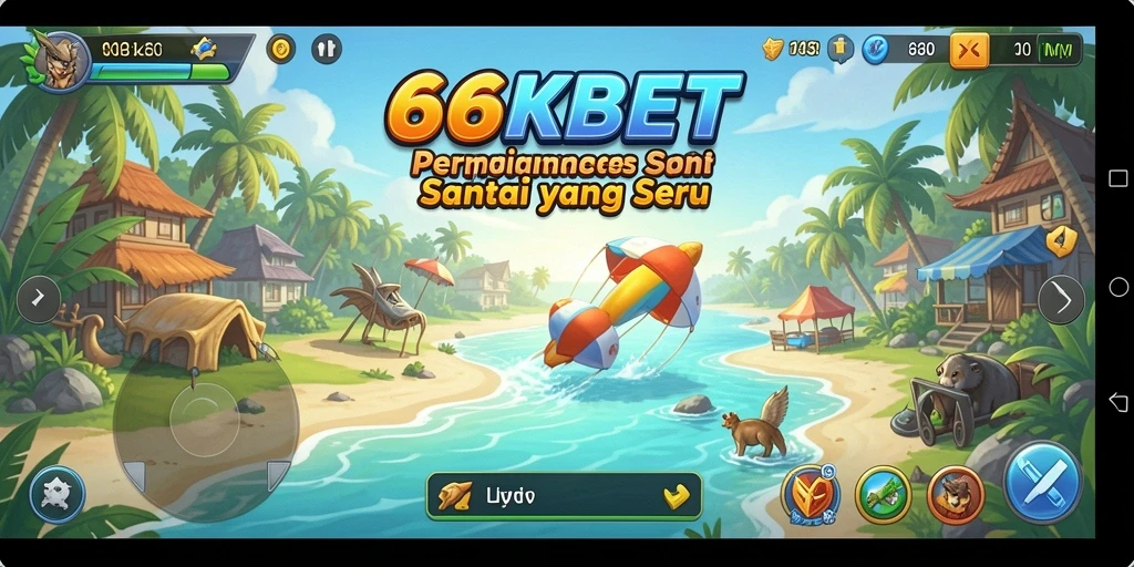 Tampilan gameplay 66KBET yang mengasyikkan dan menarik.