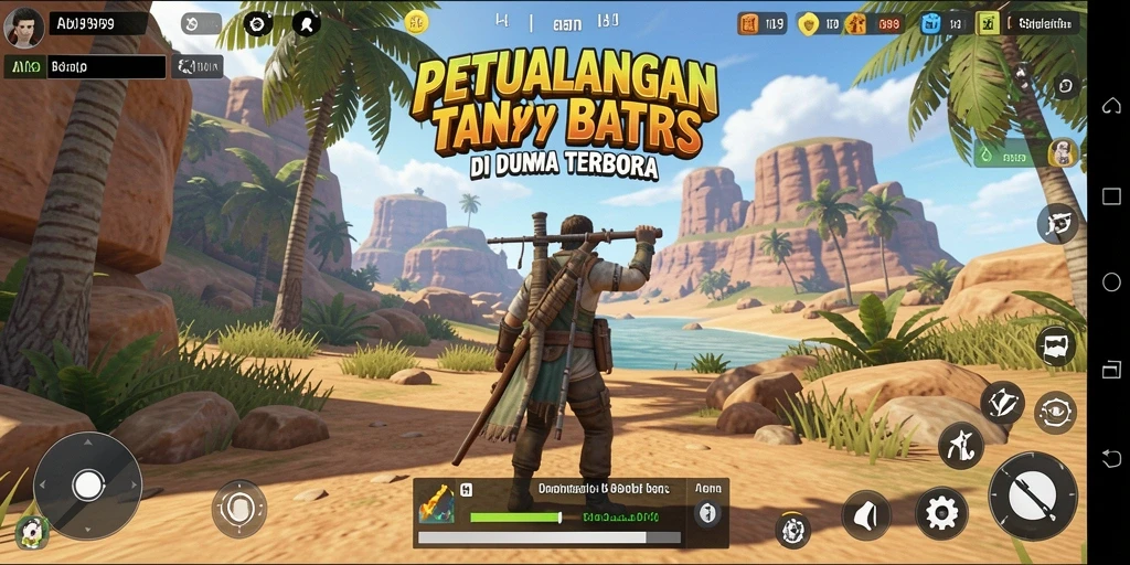 Tampilan gameplay menakjubkan di dunia terbuka ADI99.