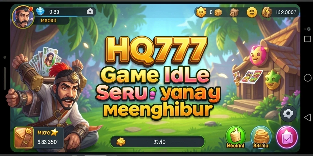 Tampilan gameplay HQ777 yang mengasyikkan dan menarik.