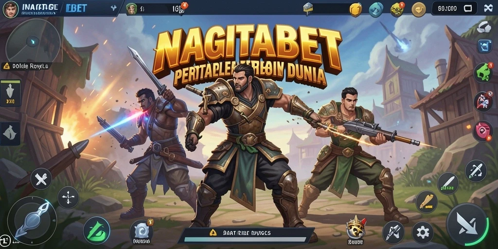 Tampilan gameplay seru dan kompetitif di NAGITABET.
