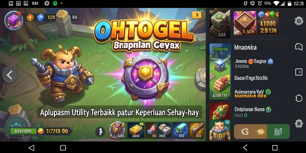 Screenshot OHTOGEL yang menunjukkan fitur pengaturan tugas yang intuitif.