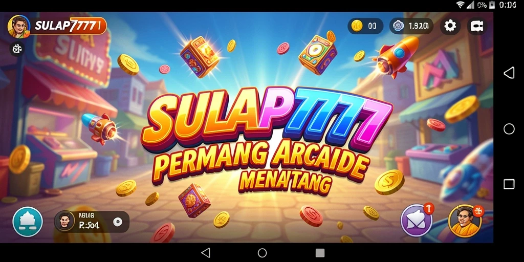 Tampilan gameplay SULAP777 yang menegangkan dan penuh warna.