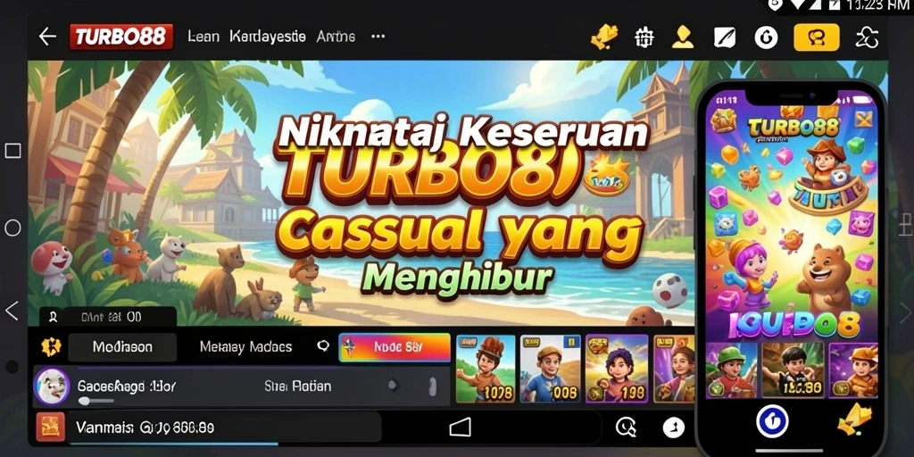 Tampilan menarik dari gameplay TURBO88 yang menghibur.
