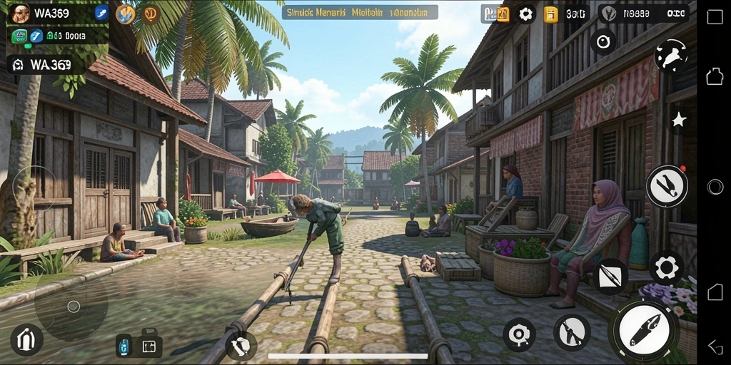 Tampilan gameplay WA369 yang memukau dan interaktif.